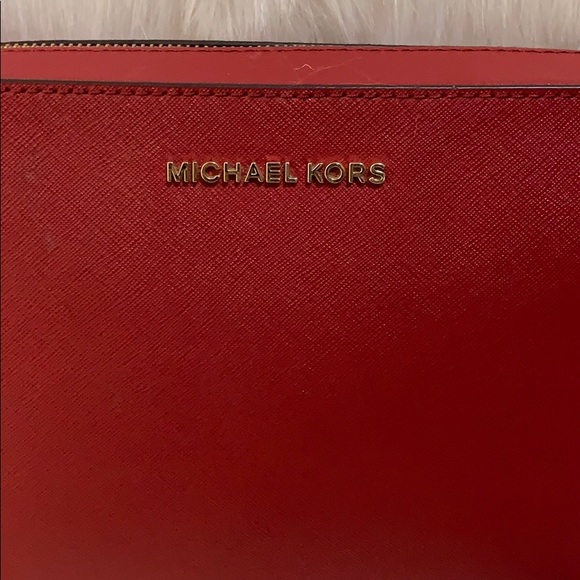 Red Michael Kors Crossbody - Picture 5 of 8